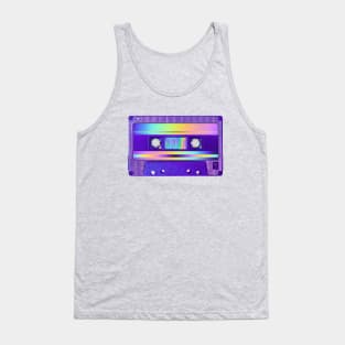 Extreme Purple Cassette Tape Tank Top